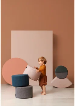 By Klipklap Build & Bounce Build & Bounce - Circle Blue Grey Outlet