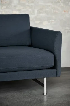 Fredericia Furniture Calmo Lounge Chair 80 5621 by Hugo Passos Fiord 271 / Black Clearance