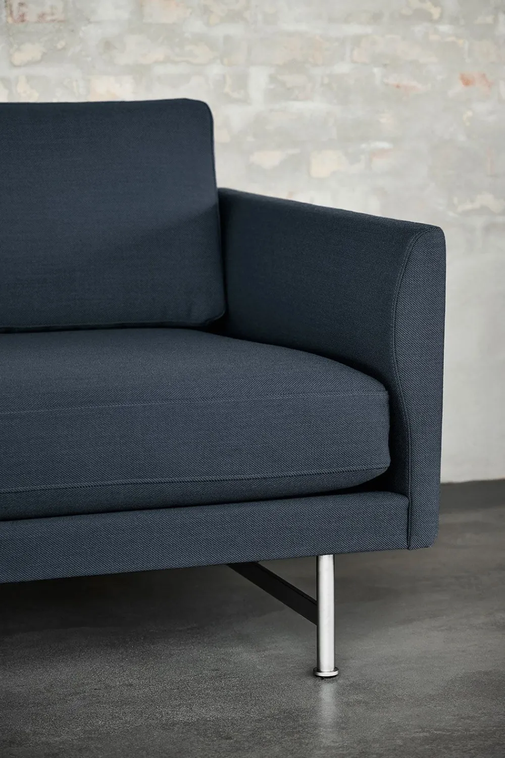 Fredericia Furniture Calmo Lounge Chair 80 5621 by Hugo Passos Fiord 271 / Black Clearance