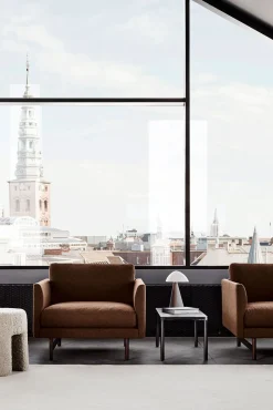 Fredericia Furniture Calmo Lounge Chair 80 5621 by Hugo Passos Fiord 271 / Black Clearance