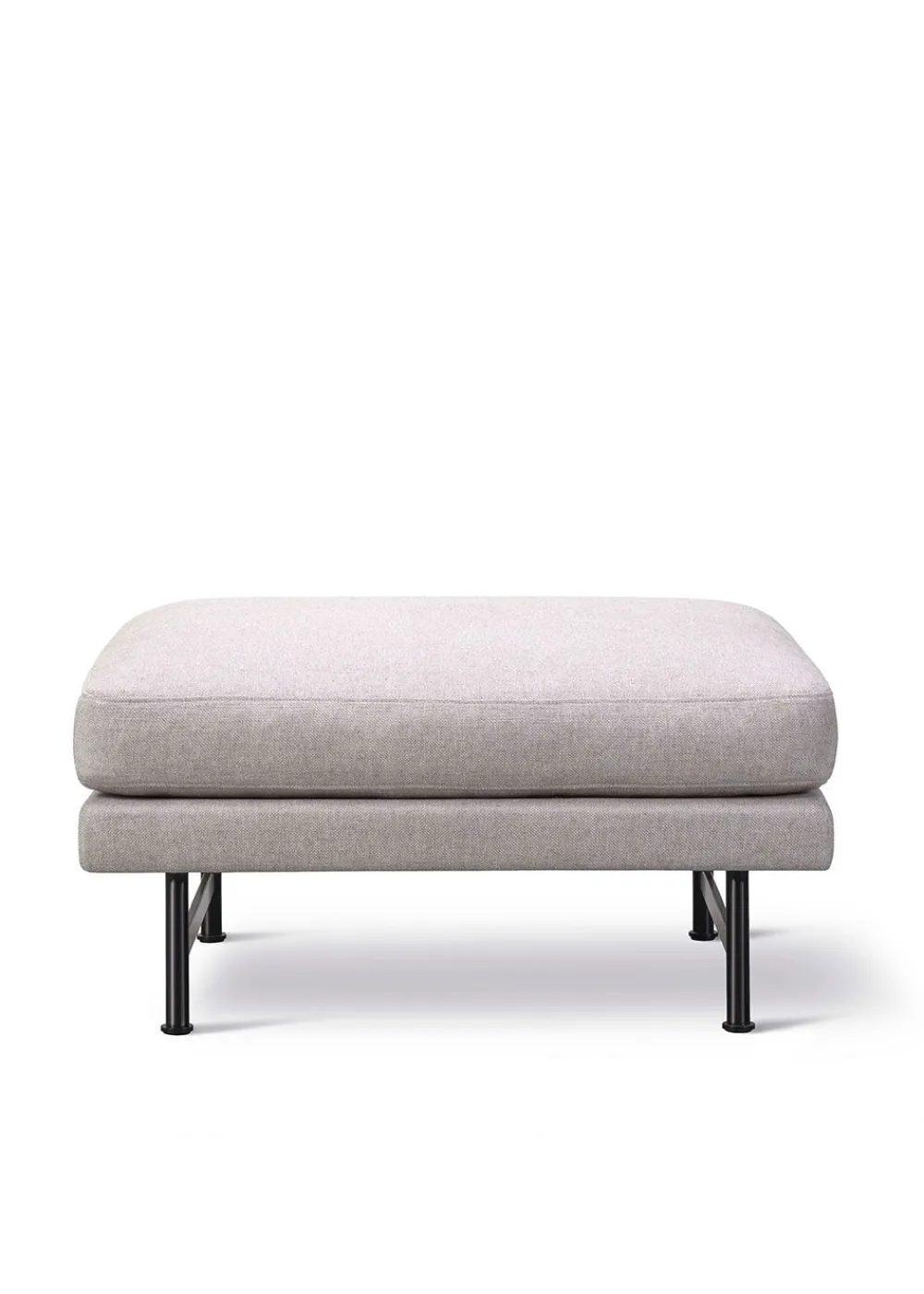 Fredericia Furniture Calmo Ottoman 80 5620 by Hugo Passos Sunniva 717 / Black Discount