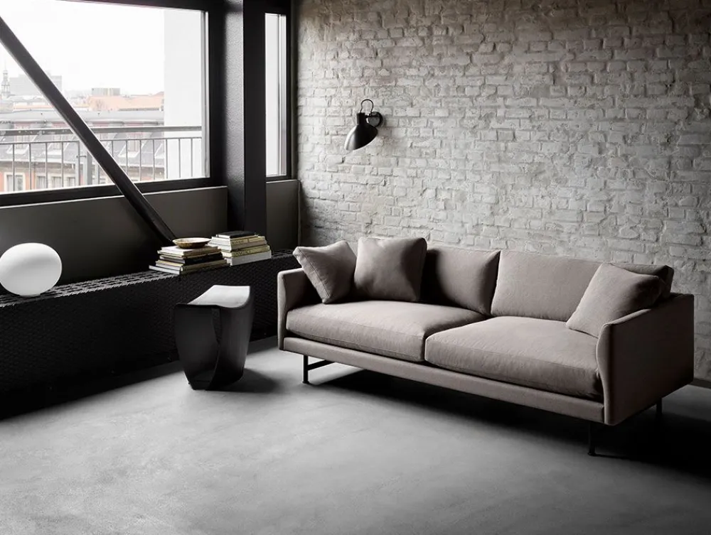 Fredericia Furniture Calmo Sofa 80 5622 by Hugo Passos Sunniva 717 / Black Online