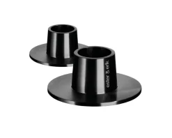 Ester&Erik Candlesticks Brushed black - 2 pcs Fashion