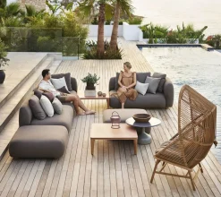 Cane-line Capture Coffee Table Frame: Teak / New