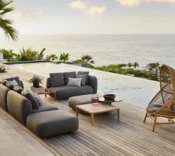 Cane-line Capture Coffee Table Frame: Teak / New