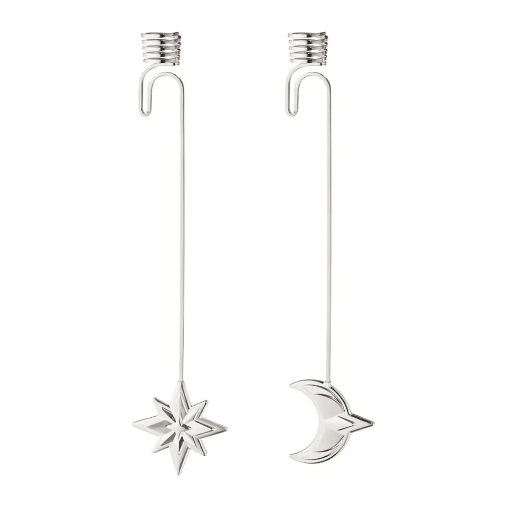 Georg Jensen Cc 2024 Candleholder Set Moon & Star