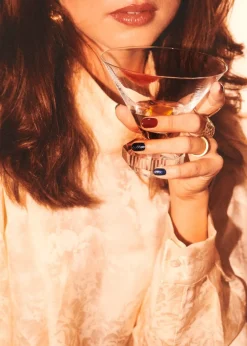 Reflections Copenhagen Chelsea Cocktail Crystal Glass, Set of 2