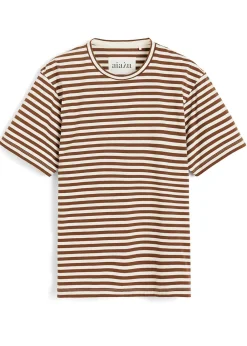 Aiayu Classic Circular Tee Striped