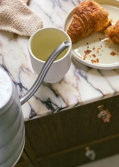 Studio About Clayware Cup - Tall - 2 pcs Ivory/Yellow Outlet