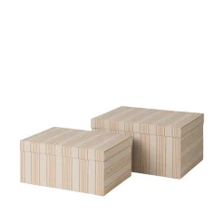 Broste CPH Cleo Box Meerkat Brown/Rainy Day Grey Best