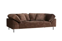 Woud Collar 2-seater Textaafoam Adore, 81 Coffee Clearance