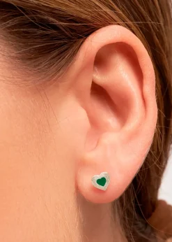 LULU Copenhagen Color Heart Silver/Green Online