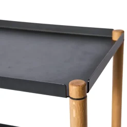 Andersen Furniture Connect Table Oiled Nature Oak / Black Metal 50x35x63cm Fashion