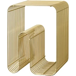 AYTM CURVA Stool and Shelf Gold Hot