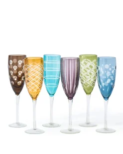 Polspotten Cuttings Champagne Glass