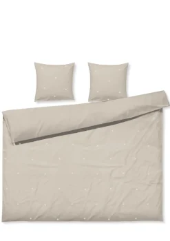 JUNA Daisy Bed Linen Sand/White Online