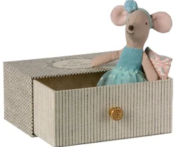 Kinder Maileg Dance Mouse In Daybed, Little Sister