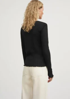 Skall Studio Edie Cardigan Black New