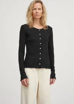 Skall Studio Edie Cardigan Black New