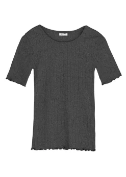 Skall Studio Edie Tee Dark Grey Melange Online