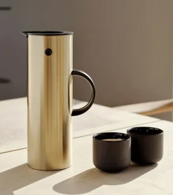 Stelton EM77 Vacuum Jug 1 L Sand Online