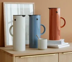 Stelton EM77 Vacuum Jug 1 L Sand Online
