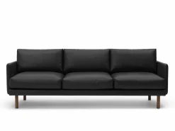 Bruunmunch EMO Sofa 3-Sitzer Black Anilin Leather Online