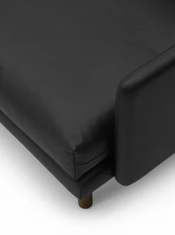 Bruunmunch EMO Sofa 3-Sitzer Black Anilin Leather Online