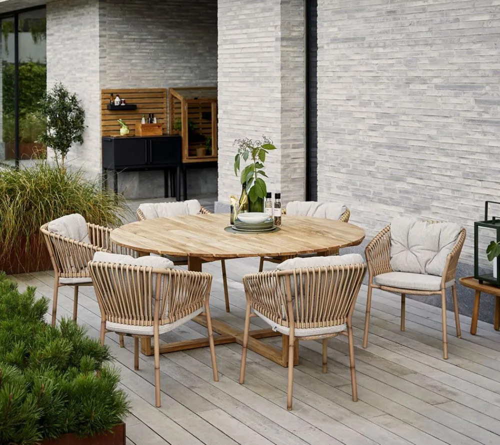 Cane-line Endless Esstisch - rund