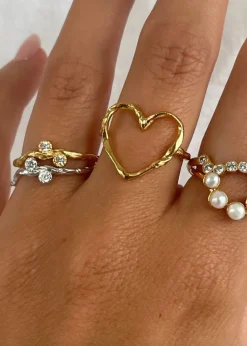 Stine A Flow Ring with Two Stones