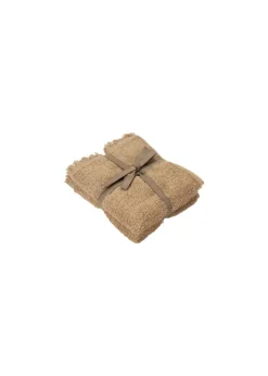 Blomus FRINO Set Of 2 Guest Towels Tan Best