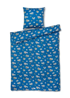 JUNA Grand Pleasantly Bed Linen 140x200, Blå Discount