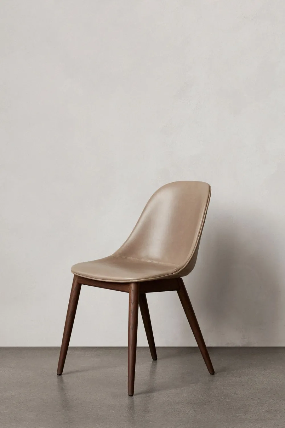 Audo Copenhagen Harbour Side Dining Chair / Dark Stained Oak Base