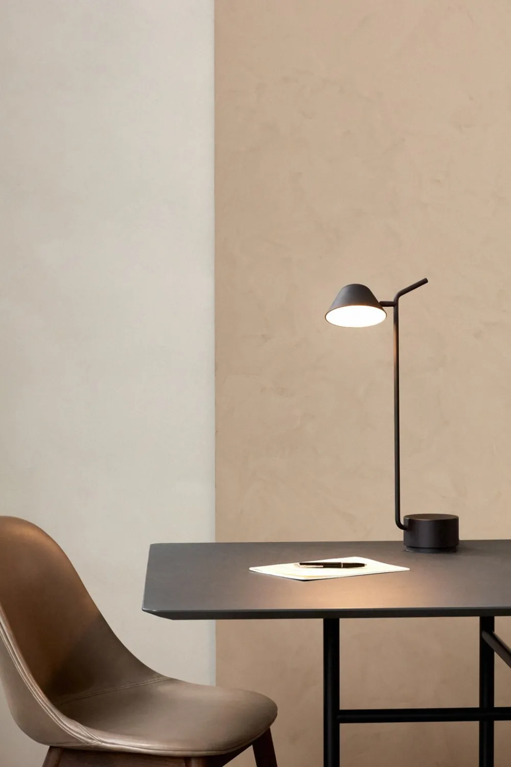 Audo Copenhagen Harbour Side Dining Chair / Dark Stained Oak Base