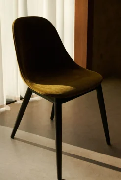 Audo Copenhagen Harbour Side Dining Chair / Dark Stained Oak Base