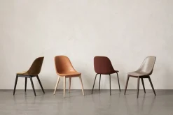 Audo Copenhagen Harbour Side Dining Chair / Dark Stained Oak Base