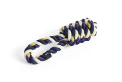HAY Dogs Rope Toy BLUE, PURPLE, OCHRE Sale