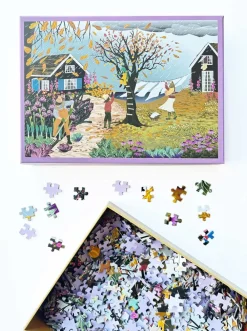 ViSSEVASSE Here Comes The Rain - Puzzle 1000 Pcs Rain 1000 pcs Hot