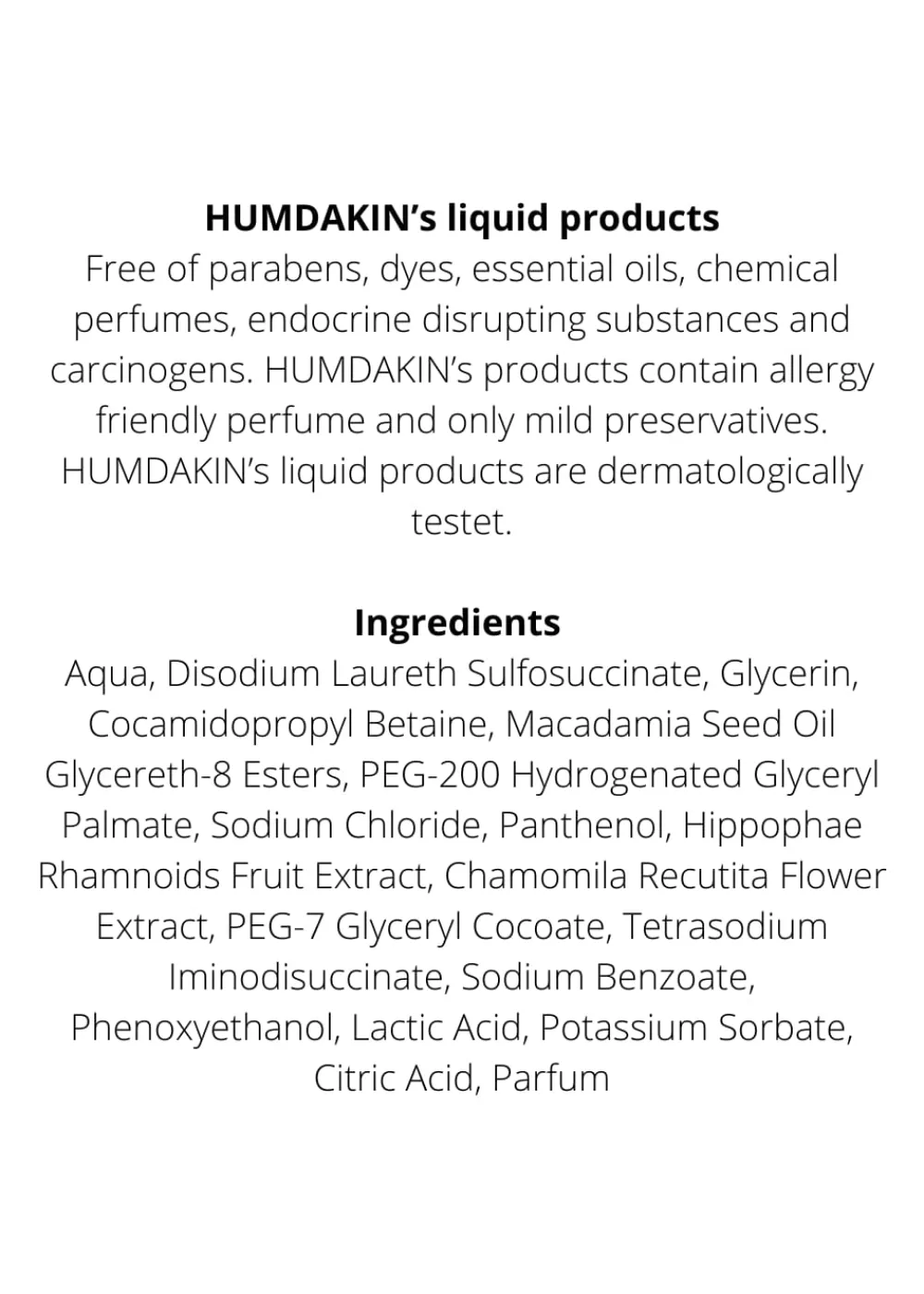 Humdakin - Hand Soap