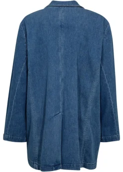 IVY Copenhagen IVY-Ada Boxy Blazer Wash Garda Denim Blue Hot