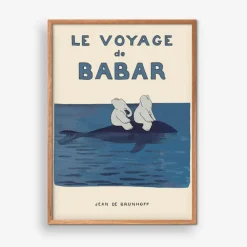 Empty Wall Jean de Brunhoff Le Voyage, Barbar Fashion