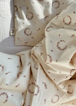 KAS Kopenhagen Junior Bedding Vintage Flower Wreath Outlet