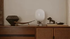 Audo Copenhagen JWDA Table Lamp, Marble Calacatta Viola Marble Discount