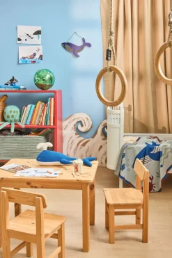 Kinder Rice Kids Acrylic Mirror In Whale