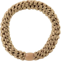 Bon Dep Kknekki Hair Ties Beige Fashion