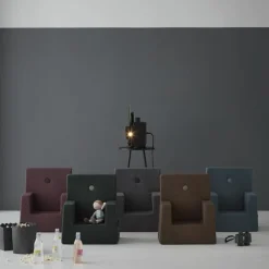 By KlipKlap Klip Klap KK Kids Chair XL Multi Grey w/ Grey Fashion