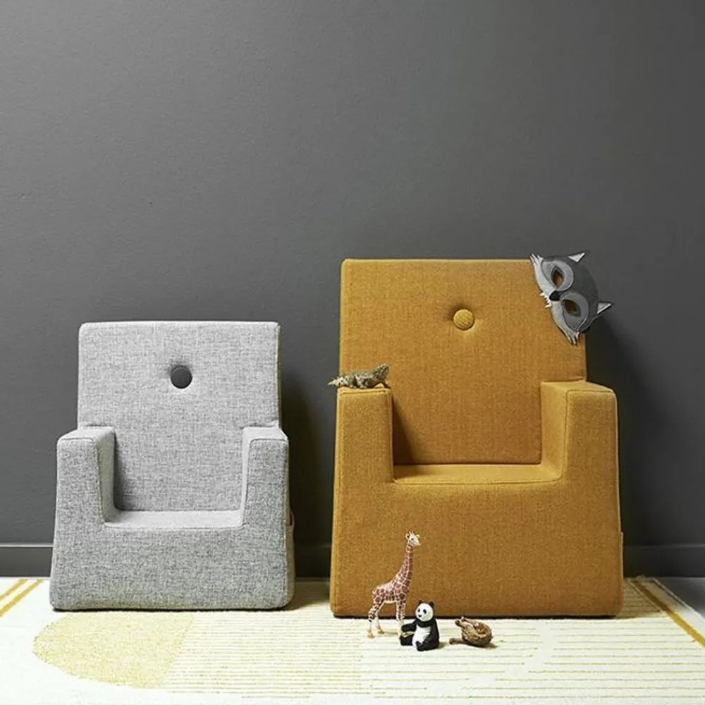 By KlipKlap Klip Klap KK Kids Chair XL Multi Grey w/ Grey Fashion