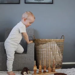 By KlipKlap Klip Klap KK Kids Chair XL Soft Rose w/ Rose Discount