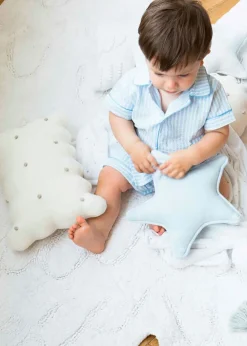 Lorena Canals Knitted Cushion Biscuit Ivory Fashion