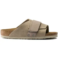 Birkenstock Kyoto Nubuck/Suede Taupe Fashion